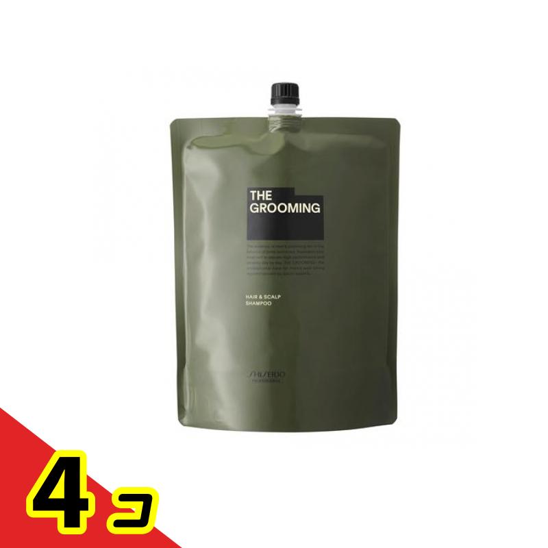 資生堂プロフェッショナル ザ・グルーミング シャンプー 詰め替え用 1800mL 4個セット｜くらしのカタログ
