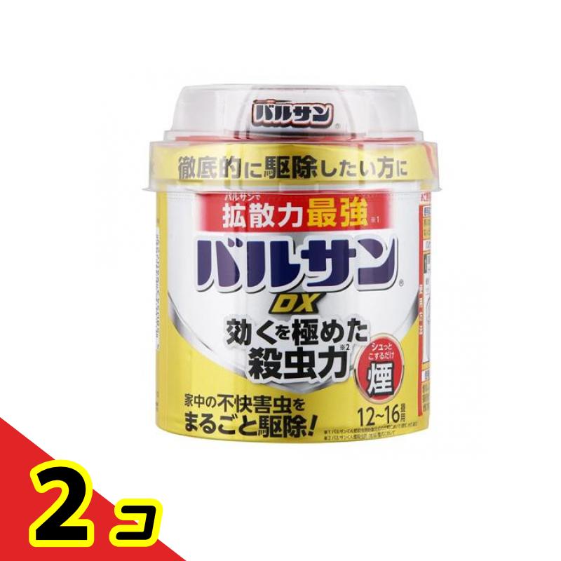 バルサンDX 煙印字機 12～16畳用 くん煙殺虫剤 40g× 1個入 2個仕掛ける