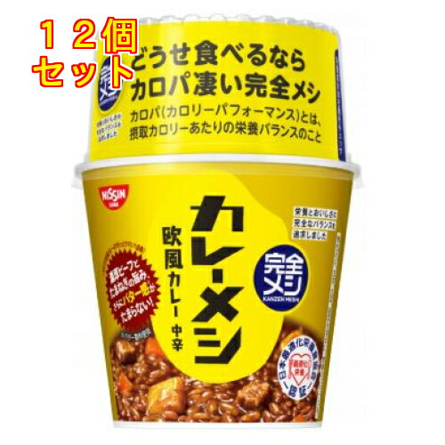 日清食品 完全メシ カレーメシ 欧風カレー 119g×12個