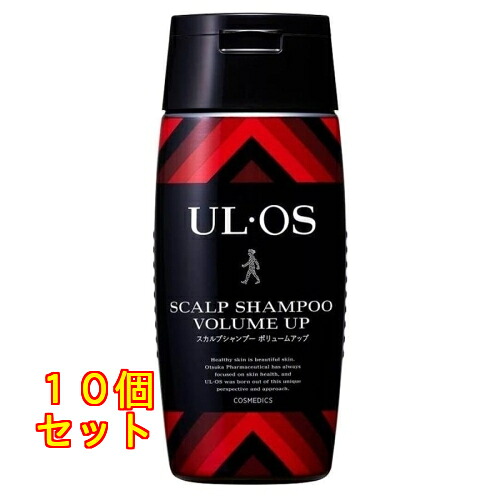 UL・OS（ウルオス）スカルプシャンプー ボリュームアップ 300mL&times;10個｜クスリのアオキ2号店店