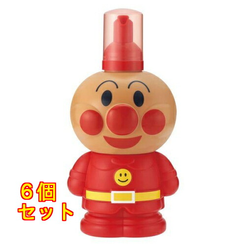 バンダイ アンパンマン こどもシャンプー あわポンプタイプ 250mL×6個
