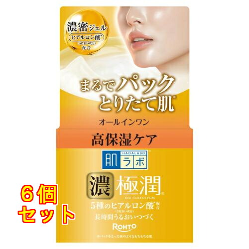 肌ラボ　極潤　パーフェクトゲル　100g&times;6個｜クスリのアオキ2号店店