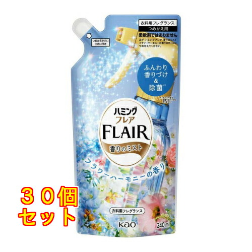 名取り草 フレアフレグランスミスト 御花＆音楽的調和詰替×30個240ml