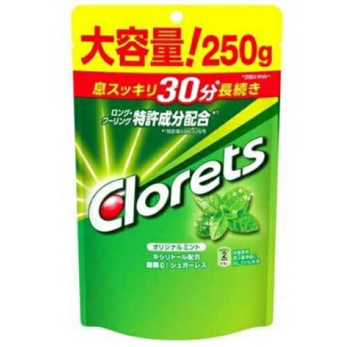 クロレッツXP オリジナルミント スタンドパウチ 250g×6個
