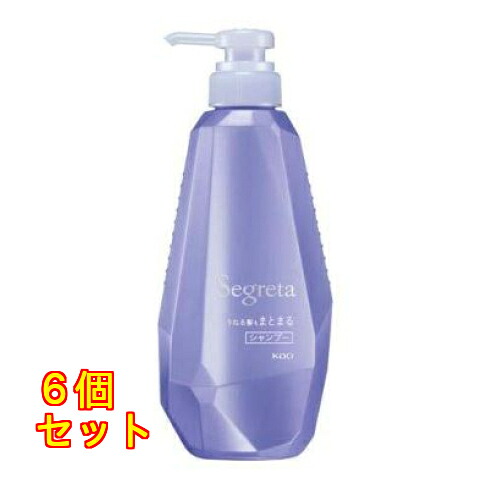 花王 セグレタ シャンプー うねる髪もまとまる 本体 430mL×6個