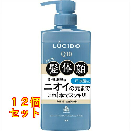 ルシード 五体デオウォッシュ 450mL×12個