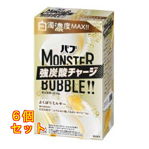 バブ モンスターバブル よくばりミルキー 6錠入り×6個