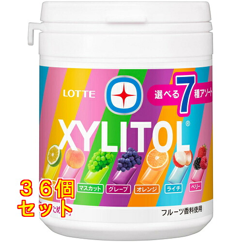 キシリトールガム7種アソートボトル×36個|クスリのアオキ店