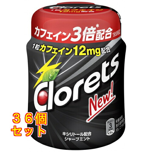 クロレッツXP シャープミント ボトル 140g×36個|クスリのアオキ店