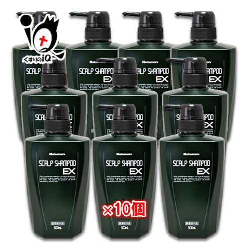【医薬品部外品】心の臓ショッピングセンター 薬用スカルプシャンプーEX 500mL×10個仕掛ける【田村治照堂】髪の毛周囲の状況を考えるノンシリコンスカルプシャンプー