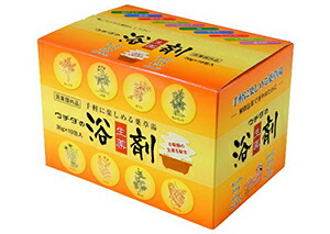 【12個書き割り】 ウチダ 浴剤 30g×10包 ウチダ和漢薬 1容れもの あせも しもやけ 痔に
