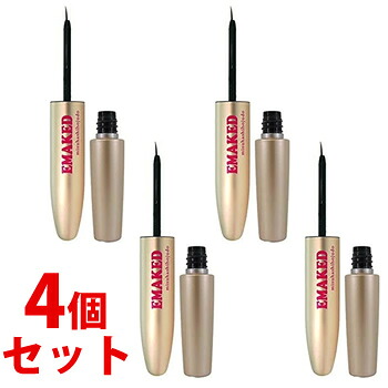 《セット販売》　水橋保寿堂 エマーキット (2mL)&times;4個セット まつ毛美容液 EMAKED　【送料無料】　【smtb-s】｜くすりの福太郎　店