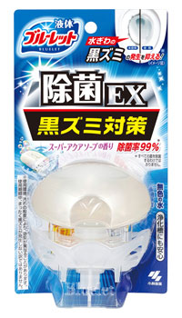 楽天市場 小林製薬 液体ブルーレットおくだけ 除菌ex スーパーアクアソープの香り 本体 70ml 水洗トイレ用 芳香洗浄剤 くすりの福太郎 楽天市場店