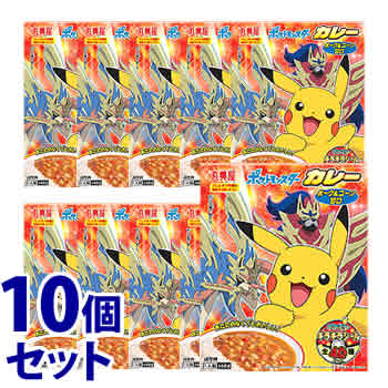 楽天市場 セット販売 丸美屋 ポケモンカレー ポーク コーン甘口 1人前 160g 10個セット レトルトカレー 軽減税率対象商品 くすりの福太郎 楽天市場店