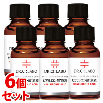 《セット販売》 ドクターシーラボ スーパー100シリーズ ヒアルロン酸原液 (30mL)×6個セット 濃厚美容液 【送料無料】 【smtb-s】|くすりの福太郎 店