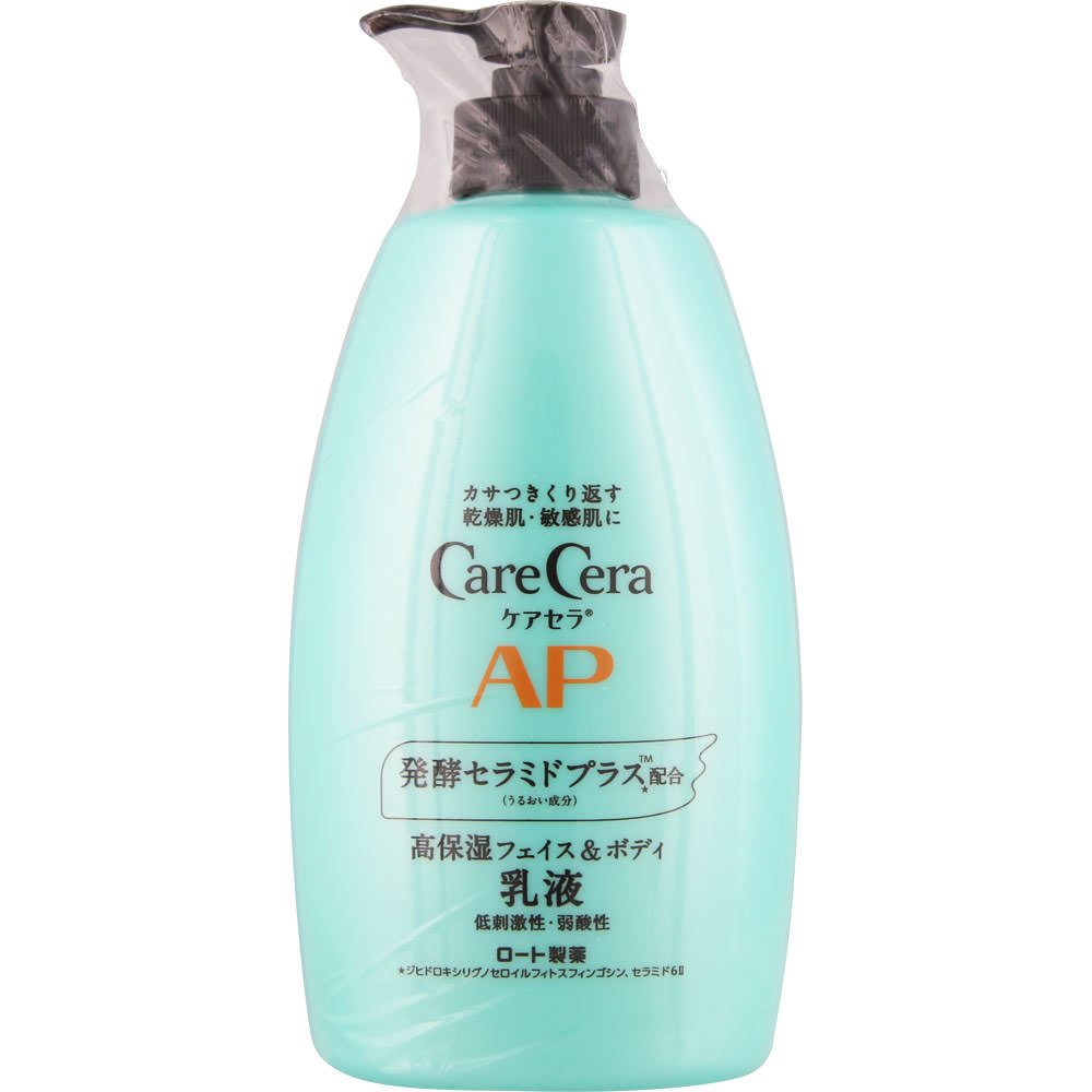 ボディ・フェイスケア Champ 楽天市場】ロート製薬 ケアセラ AP フェイス&ボディ 乳液 大容量