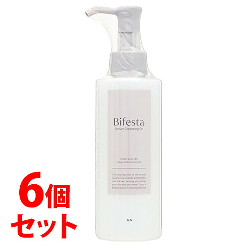 《セット販売》　マンダム ビフェスタ セラムクレンジングオイル (160mL)×6個セット メイク落とし