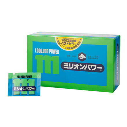 国産無臭ニンニク栄養補助食品 ミリオンパワー 3g×120包（2ヵ月分）