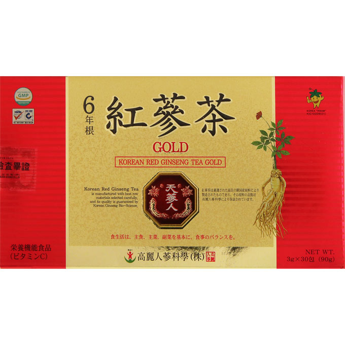 ☆まとめ買いで1個あたり近所1944円！高麗売り買いジャパン高麗紅参茶ゴールド 3g×30包×6個仕かける