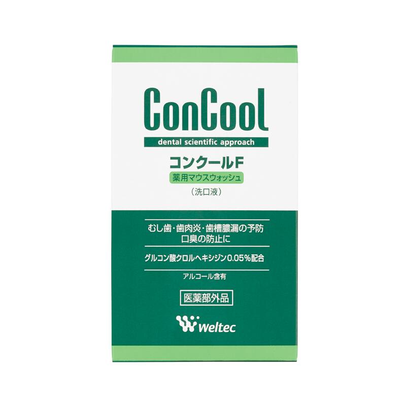 ウェルテック 薬用マウスウォッシュ コンクールF 100ml×6個セット【医薬部外品】