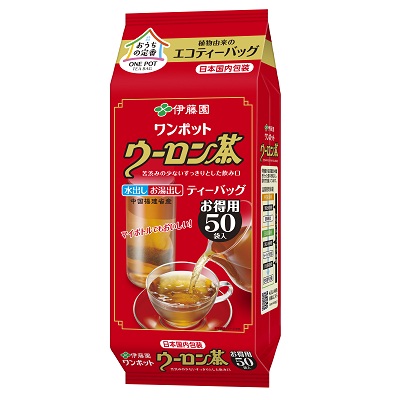 【2ケースまとめ買い】北海道・九州も送料無料！伊藤園 ワンポットエコティーバッグ ウーロン茶 50袋×20個セット（10個×2ケース）