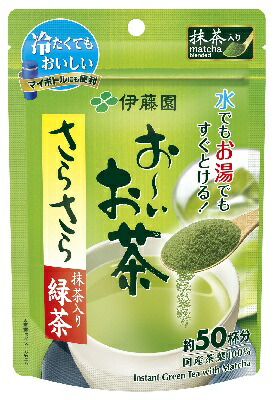 ☆北海道・九州も送料無料!伊藤園 お~いお茶 さらさら抹茶入り緑茶 40g×30個セット(1ケース)