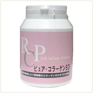 ☆高純度のコラーゲンだけを100％使用！東海美商 ピュアコラーゲンSD顆粒 徳用ボトル 120g（約4ヶ月分）