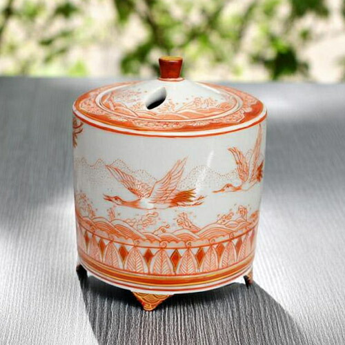 楽天市場】九谷焼 香炉 赤絵細描宝尽くし文 福島礼子 : 九谷焼 ほんだ