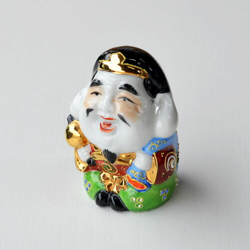 九谷焼　宝船　縁起物　 商売繁盛　 開運　希少工芸品　骨董品　アンティーク 九谷長峰 宝船 七福神 縁起物 商売繁盛 金 九谷焼 - メルカリ