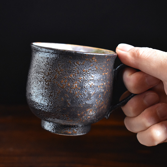 九谷焼 ペア 陶器 銀婚式 和風 ソーサー 色絵椿 セット 誕生日 コーヒーカップ