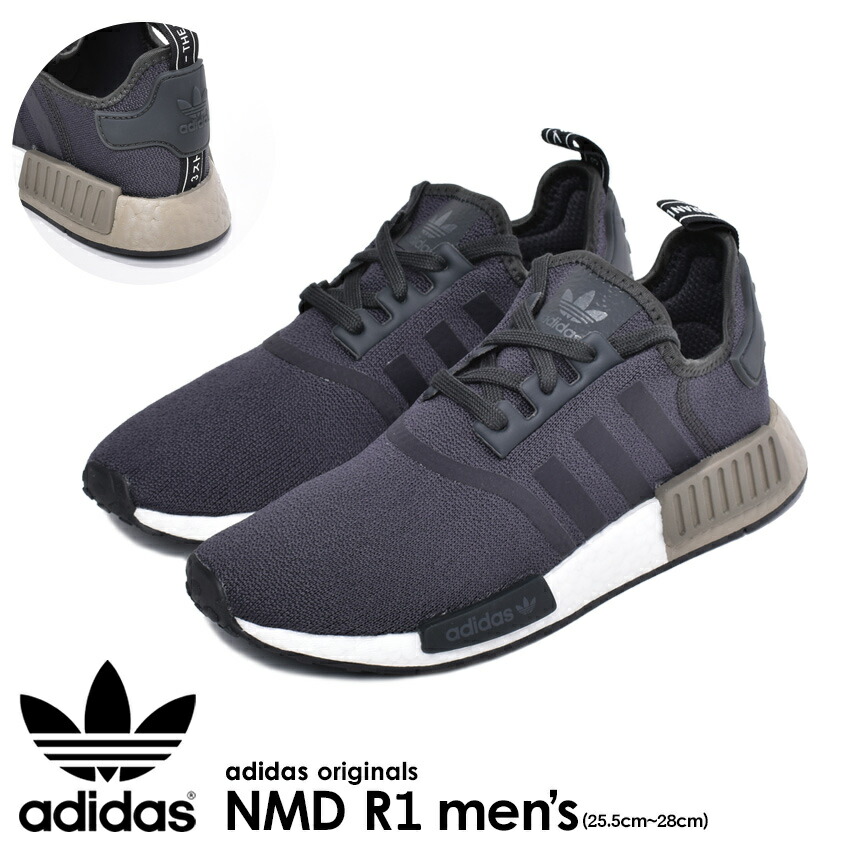 再再販 Sale 最大1 000円offクーポン発行 アディダス オリジナルス Adidas Originals Nmd R1 スニーカー メンズ グレー 靴 シューズ ランニングシューズ ハイテク レトロ ニット カジュアル スポーツ ストリート ブースト 運動 通勤 通学 Ee5105 送料無料
