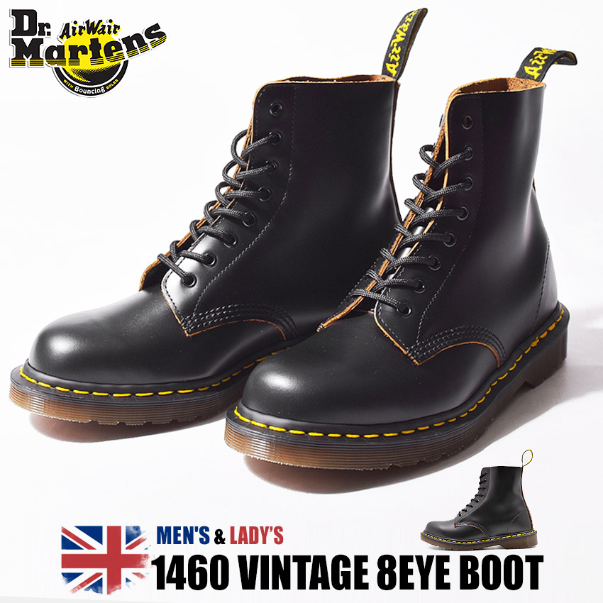 dr martens 1460 vintage black