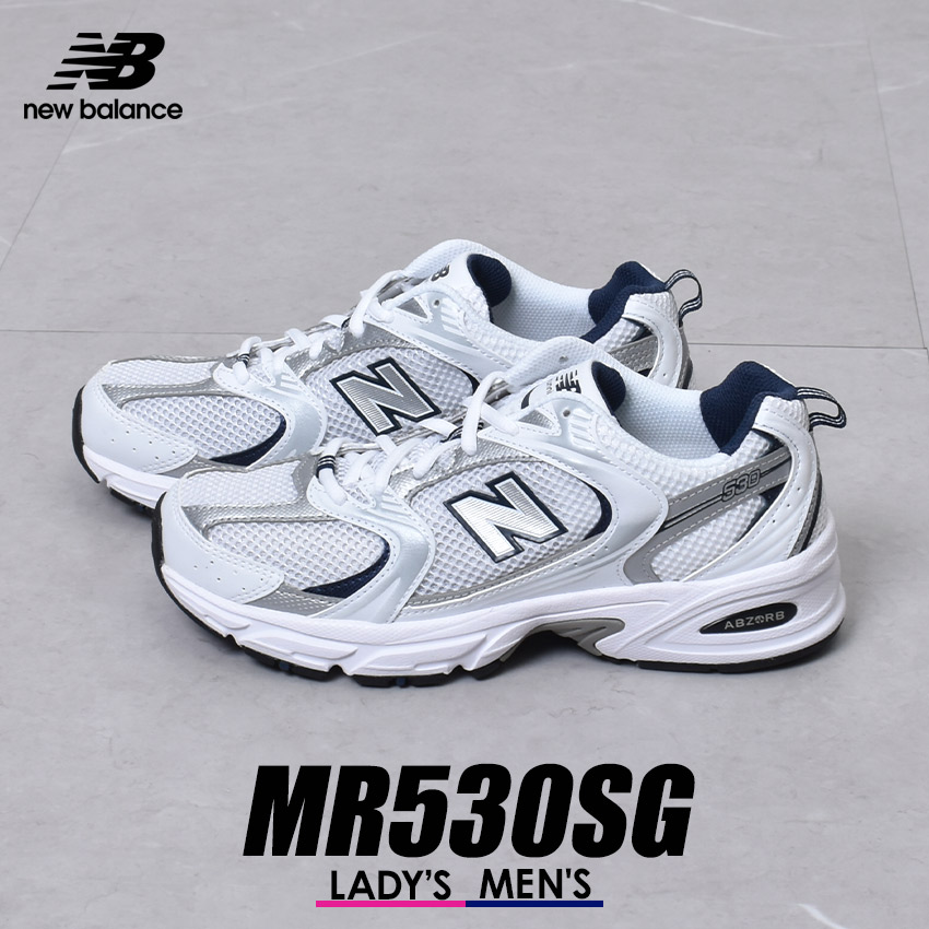 楽天市場】NEW BALANCE MR530EWB WHITE/BLACK width D