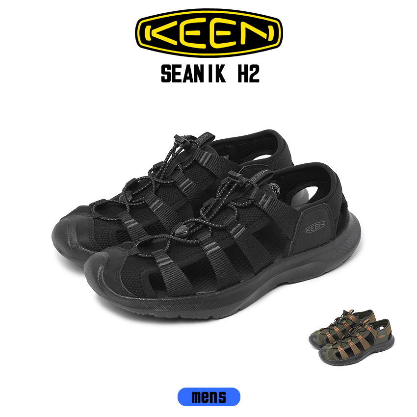 KEEN レディース24cm新品スポーツサンダル渓流靴 ブラック 楽天市場】キーン サンダル レディース シーニック エイチツー