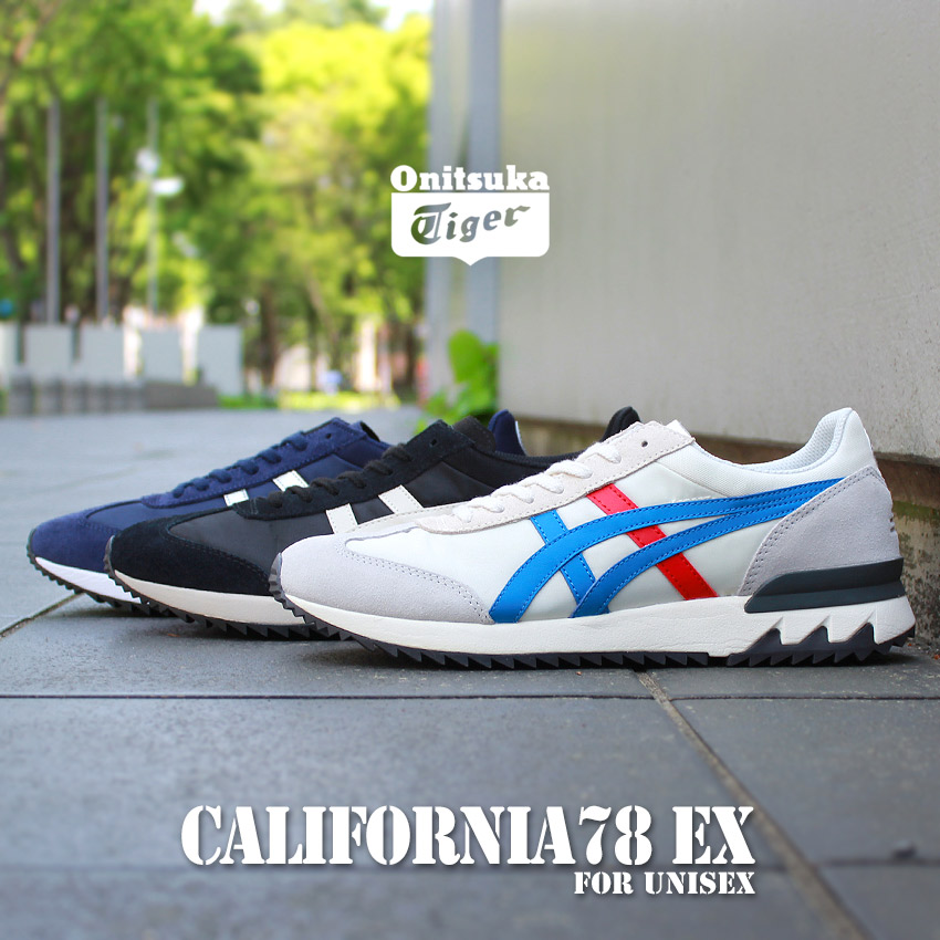 楽天市場 Onitsuka Tiger オニツカタイガー スニーカー カリフォルニア 78 イーエックス California 78 Ex 11a 031 001 194 100 メンズ レディース Via Torino インポートブランド