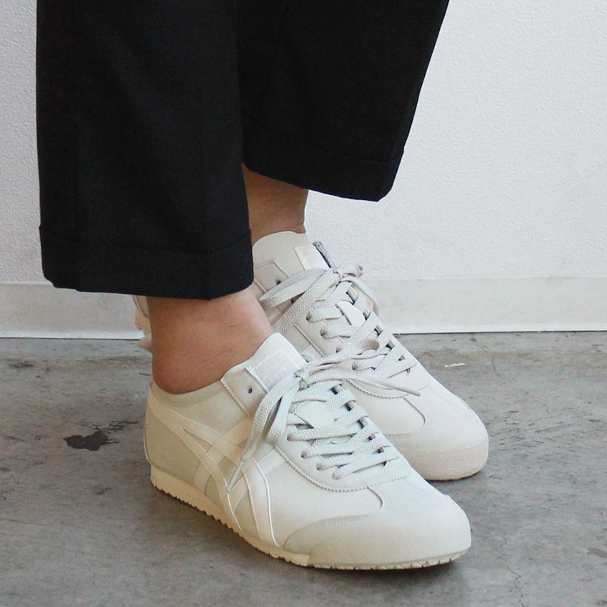 楽天ランキング1位 楽天市場 50周年 記念セール開催 オニツカタイガー スニーカー レディース メンズ メキシコ66 ホワイト 白 ブラック 黒 ベージュ グレー ブランド シューズ 靴 スポーツ ユニセックス ローカット スニーカ 通勤 通学 シンプル カジュアル