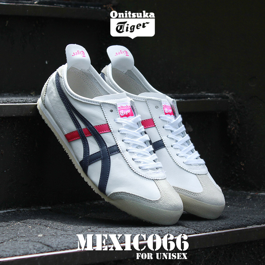 メンズ シンプル レトロ メキシコ66 白 ホワイト レディース オニツカタイガー Tiger スニーカー 50周年クーポン発行 靴 メキシコ66 スニーカー シューズ オニツカタイガー レディース メンズ ホワイト 白 靴 シューズ レザー レトロ ランニング 通勤 通学