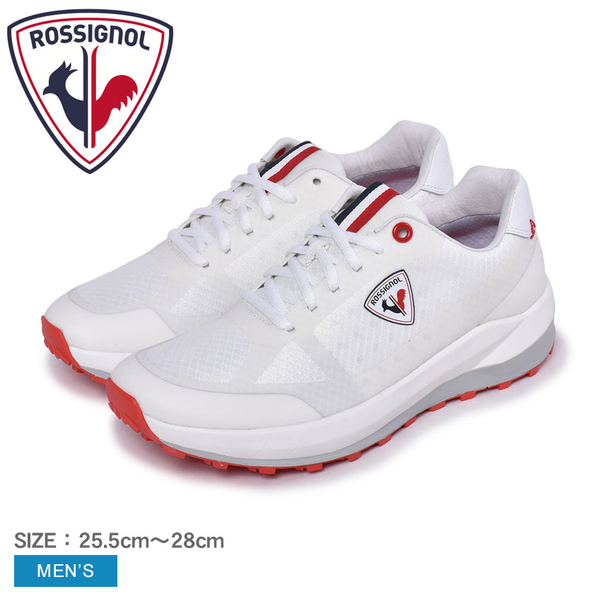 最新コレックション 楽天市場 祝 6周年 記念セール開催 ロシニョール スニーカー メンズ Rsc ホワイト ホワイト 白 レッド 赤 靴 シューズ ローカット スポーツ ブランド ウォーキング 普段履き カジュアル 通勤 通学 シンプル おしゃれ Rossignol Rsc White