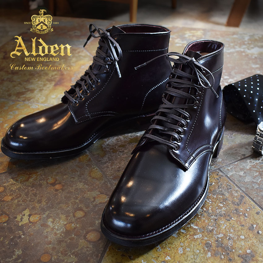 楽天市場】オールデン ALDEN POLACCO CORDOVAN BOOT ドレスブーツ