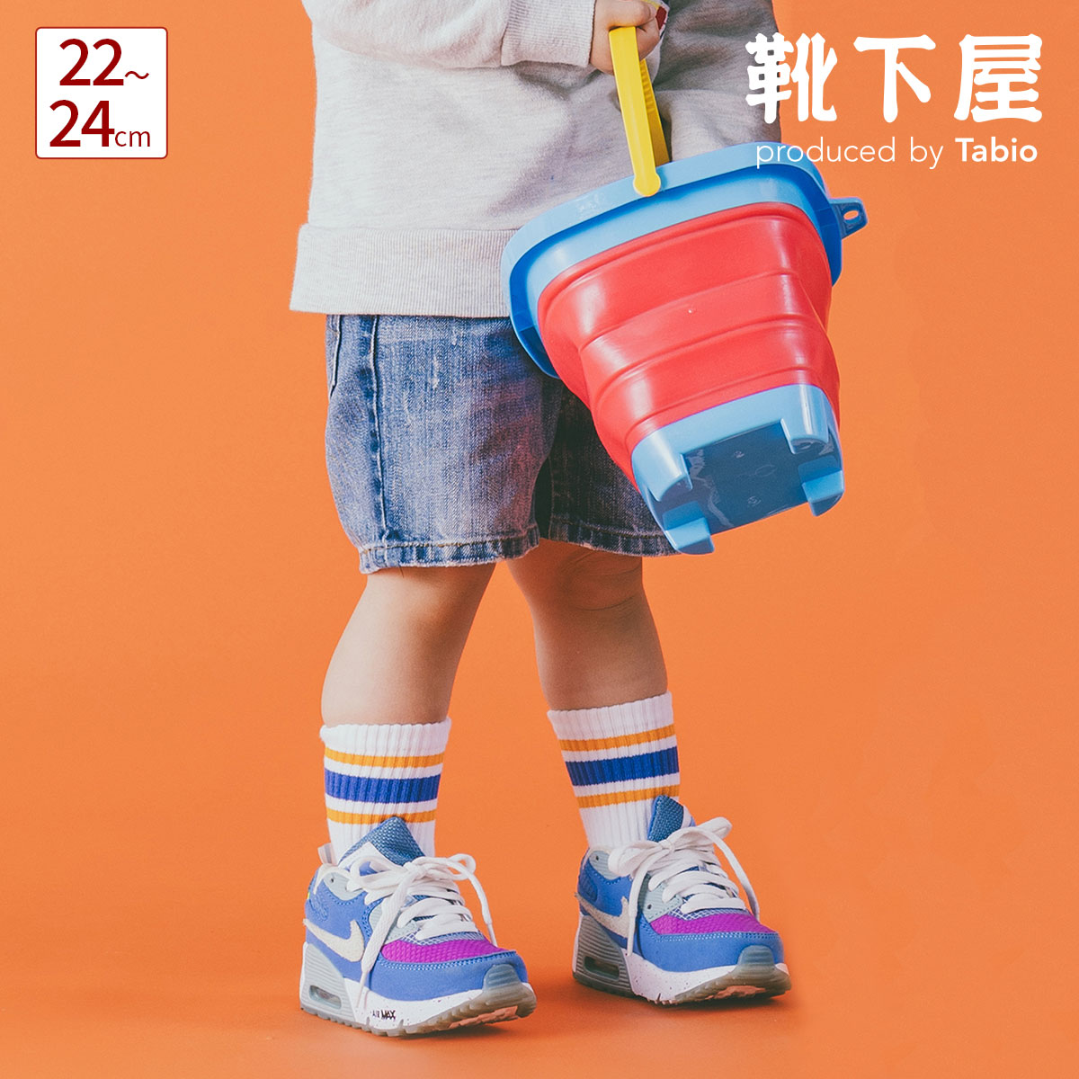 楽天市場】【公式 靴下屋】 キッズ サンドイッチライン ソックス 13