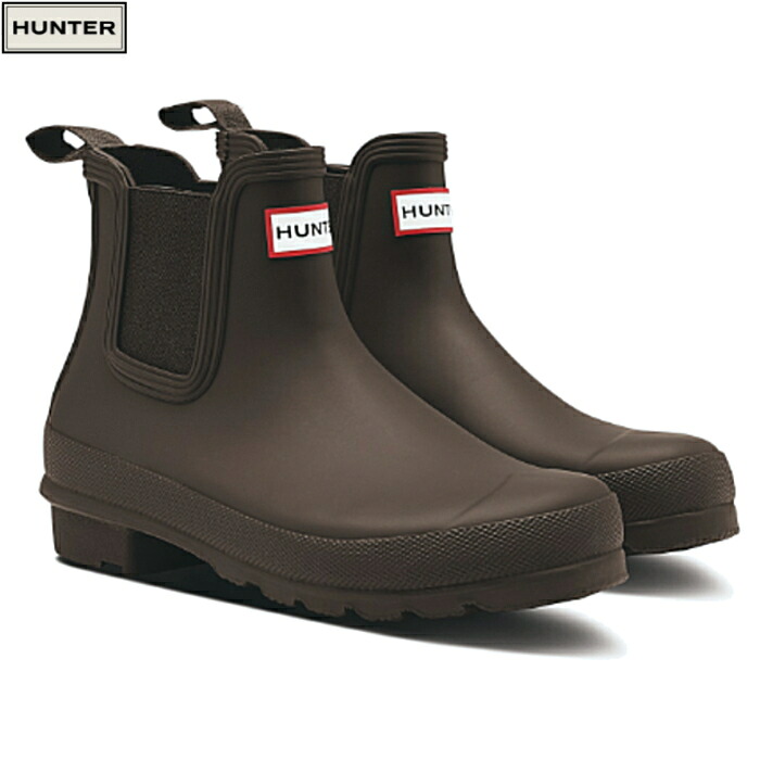 ハンター レインブーツ オリジナル チェルシー ブーツ HUNTER ORIGINAL CHELSEA WFS1043RMA レディース 防水 雨靴｜靴のリード