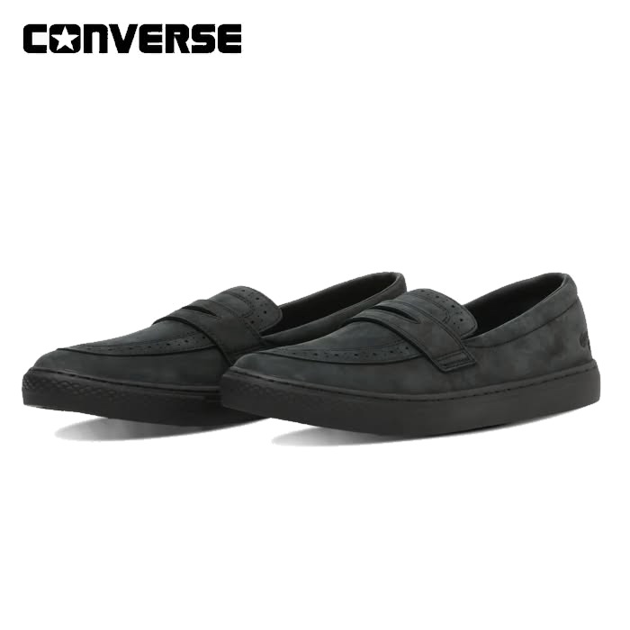 コンバース CONVERSE ALL STAR COUPE BG LOAFER オールスター クップ BG ローファー メンズ ローカット ヌバック ローファー スニーカー シューズ 靴 黒 ブラック｜靴のリード