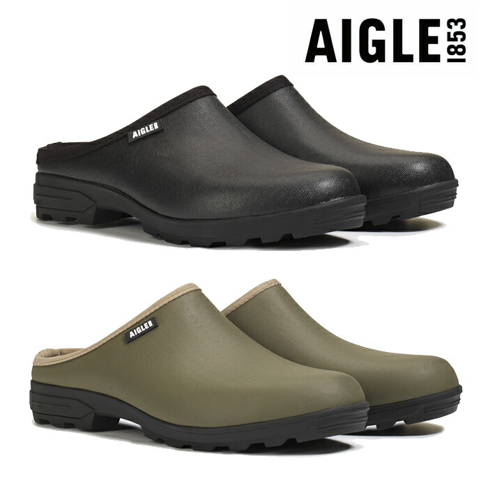 エーグル レディース メンズ レスフォーオープン クロッグ AIGLE LESSFOR OPEN ZZHNA86 クロッグ 天然ゴム レインシューズ