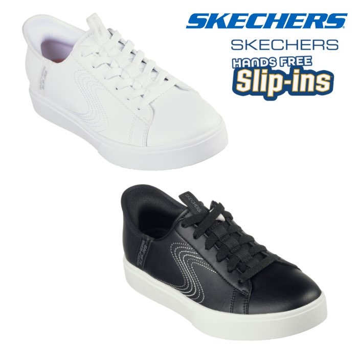 スケッチャーズ SKECHERS 185008 スリップインズ：エデンLX - ロイヤル ストライド レディース スニーカー ウォーキング シューズ カジュアル 手を使わ ず 履ける 靴画像