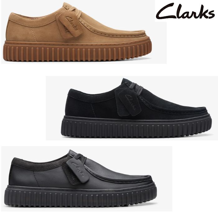 クラークス Clarks メンズ 心地よいシューズ トーヒルロー Torhill Lo 26173471 26172019 26181385 スエードクロス 置き目はね除ける 定まり代わりになる店商いもの