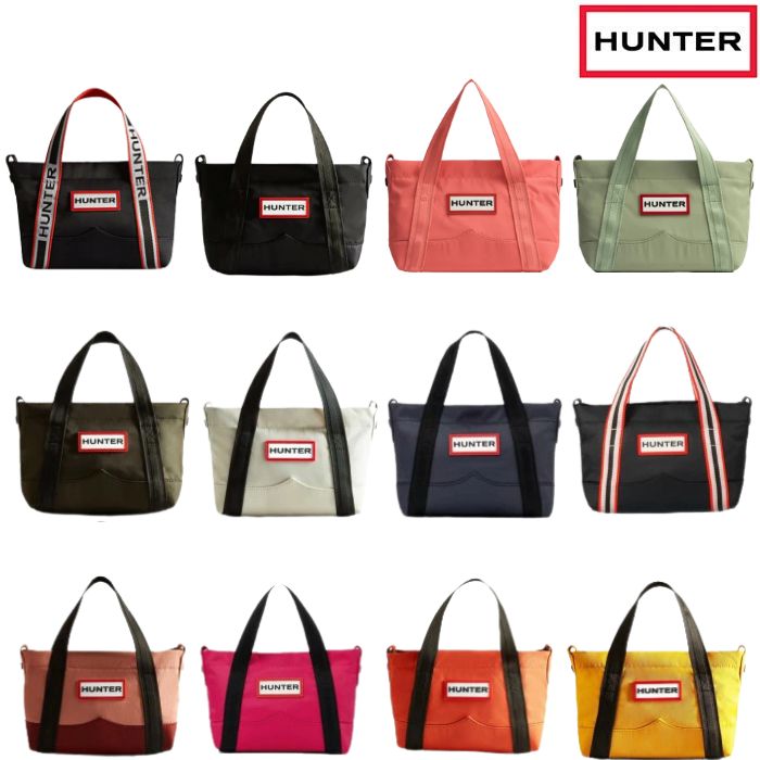 狩り人 うしろ側 HUNTER ナイロン ミニ とっ始め ゼムクリップ トート 御徒面子 UBS1203KBM 耐水 ショルダーバッグ 曲がった掛け 旅する 通学 通い レディース メンズ 男女兼用 黒いこと カーキ 白いこと 米国海軍 さくら色 オレンジ色 黄色