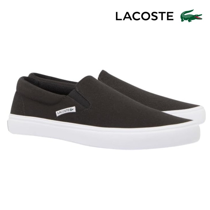 ラコステ LACOSTE 48CMA0026 スリッポン ベース メンズ スニーカー 履きやすい シンプル おしゃれ 靴