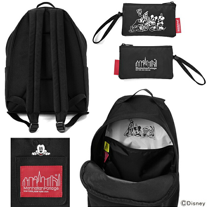 マンハッタンポーテージ ミッキーマウス コレクション リュックサック Mp1210mic19 Manhattan Portage ミッキーマウス Portage Mickey Mouse Converse Collection Big Apple Backpackwashington 靴のリード 送料無料 14時まであす楽対応 マンハッタンポーテージ