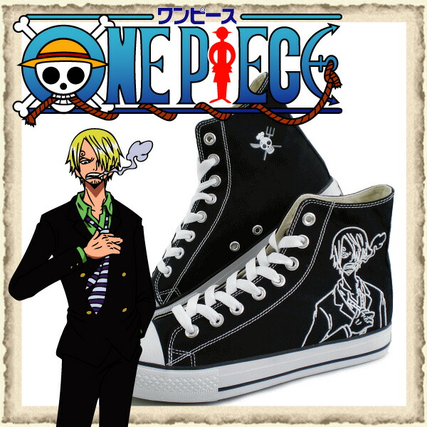 ONE PIECE「ワンピース」×Leadコラボスニーカー 【 サンジ 】メンズ レディース スニーカー ワンピース グッズ シューズ【NDND-15njtd】●画像