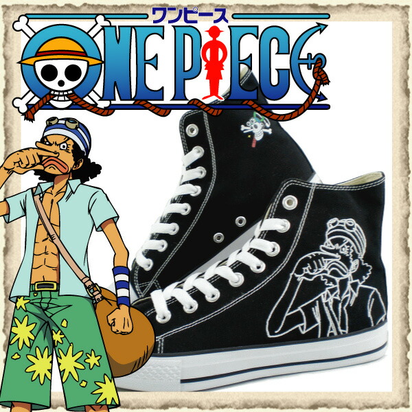 ONE PIECE「ワンピース」×Leadコラボスニーカー 【 ウソップ 】メンズ レディース スニーカー ワンピース グッズ シューズ【NDND-15njtd】●画像